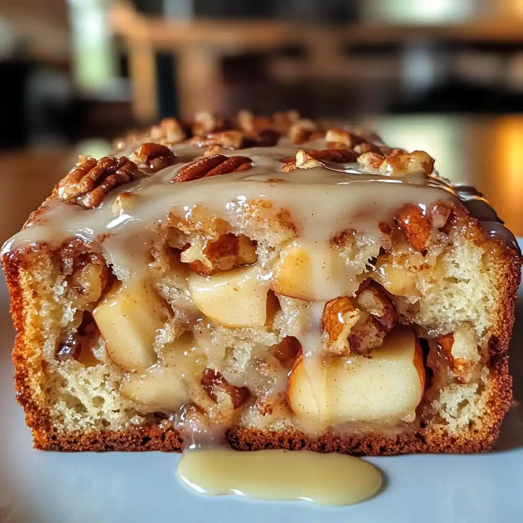 Apple fritter bread
