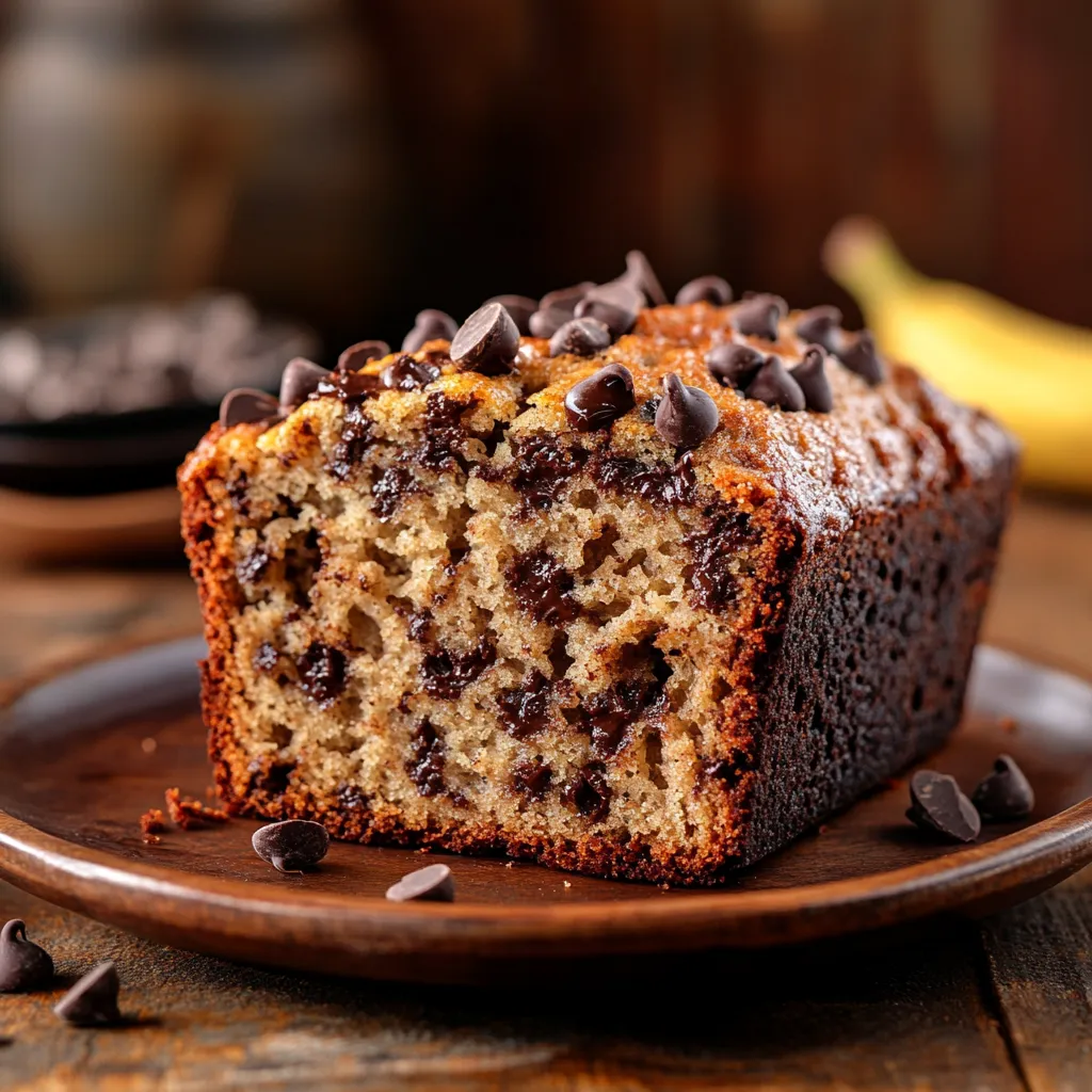 Delicious Banana Bread Recipe Chocolate Chip  to Bake Now!