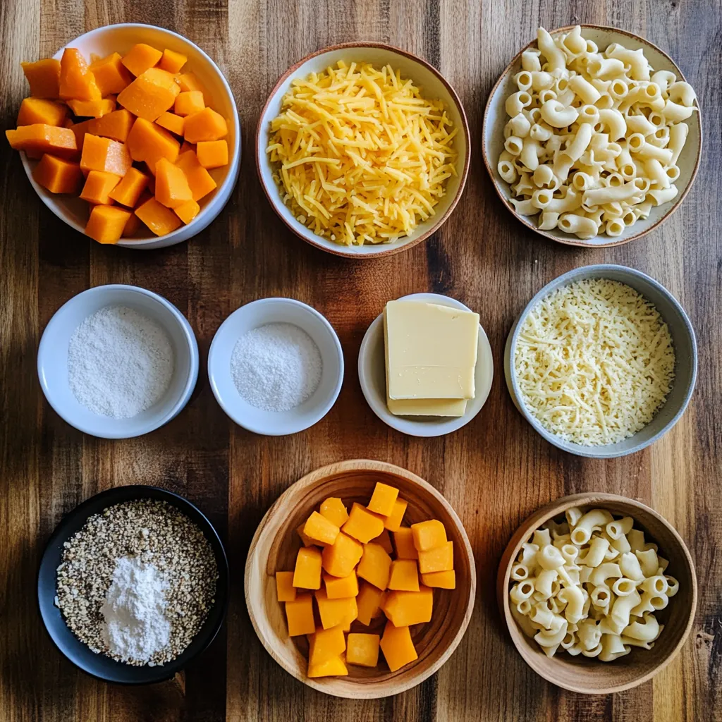 Butternut Squash Mac and Cheese