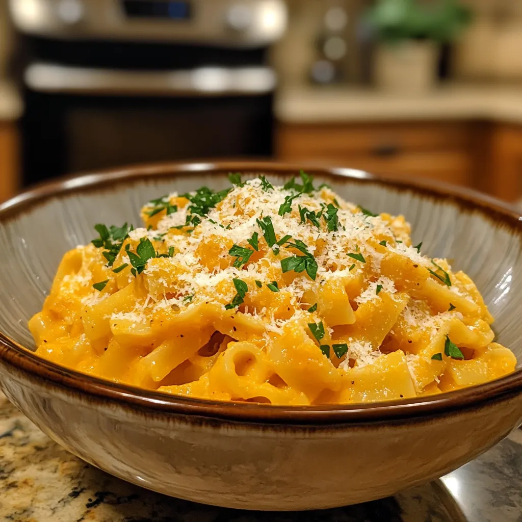 Butternut Squash Pasta