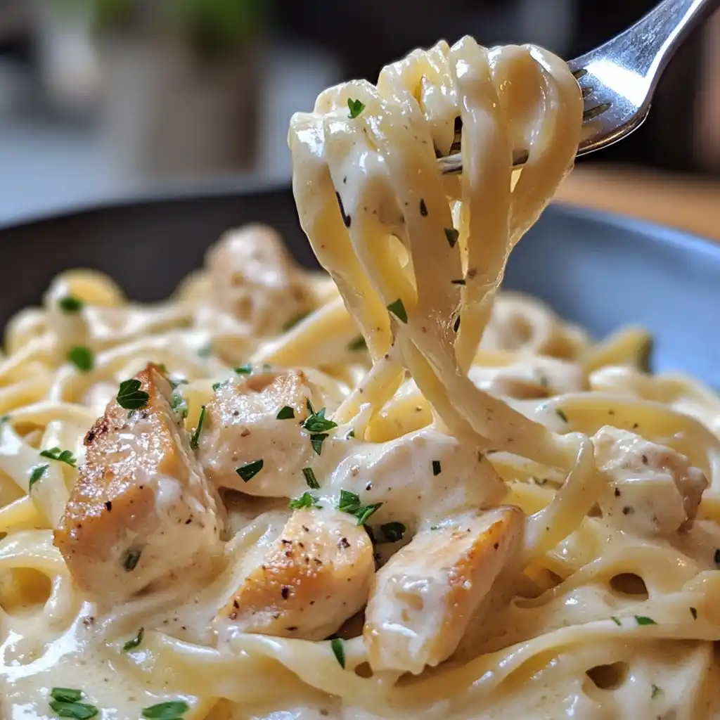 Chicken Fettuccine Alfredo