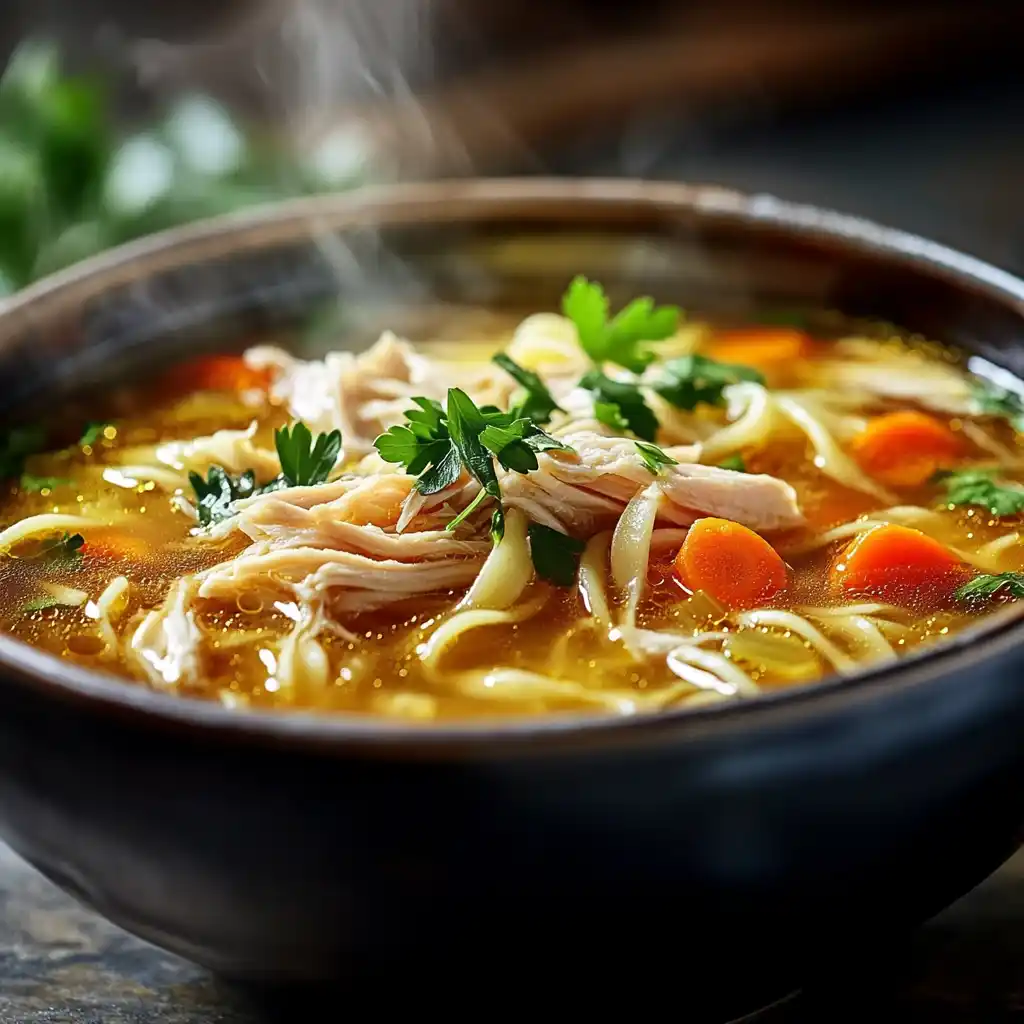 Chicken Noodle Soup with Rotisserie