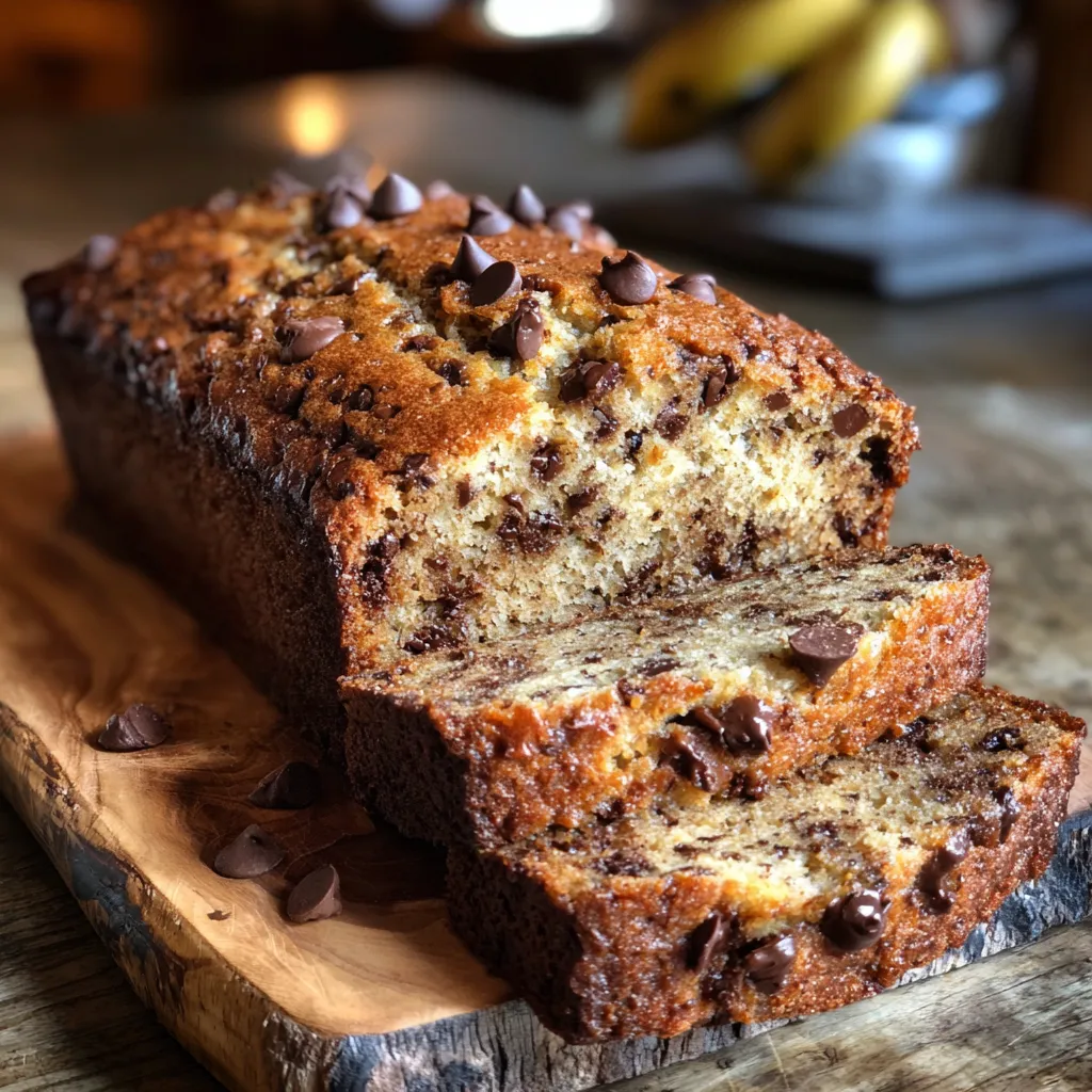 Chocolate Chip Banana Bread