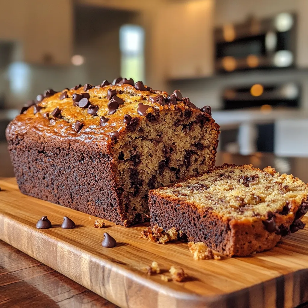 Chocolate Chip Banana Bread recipe