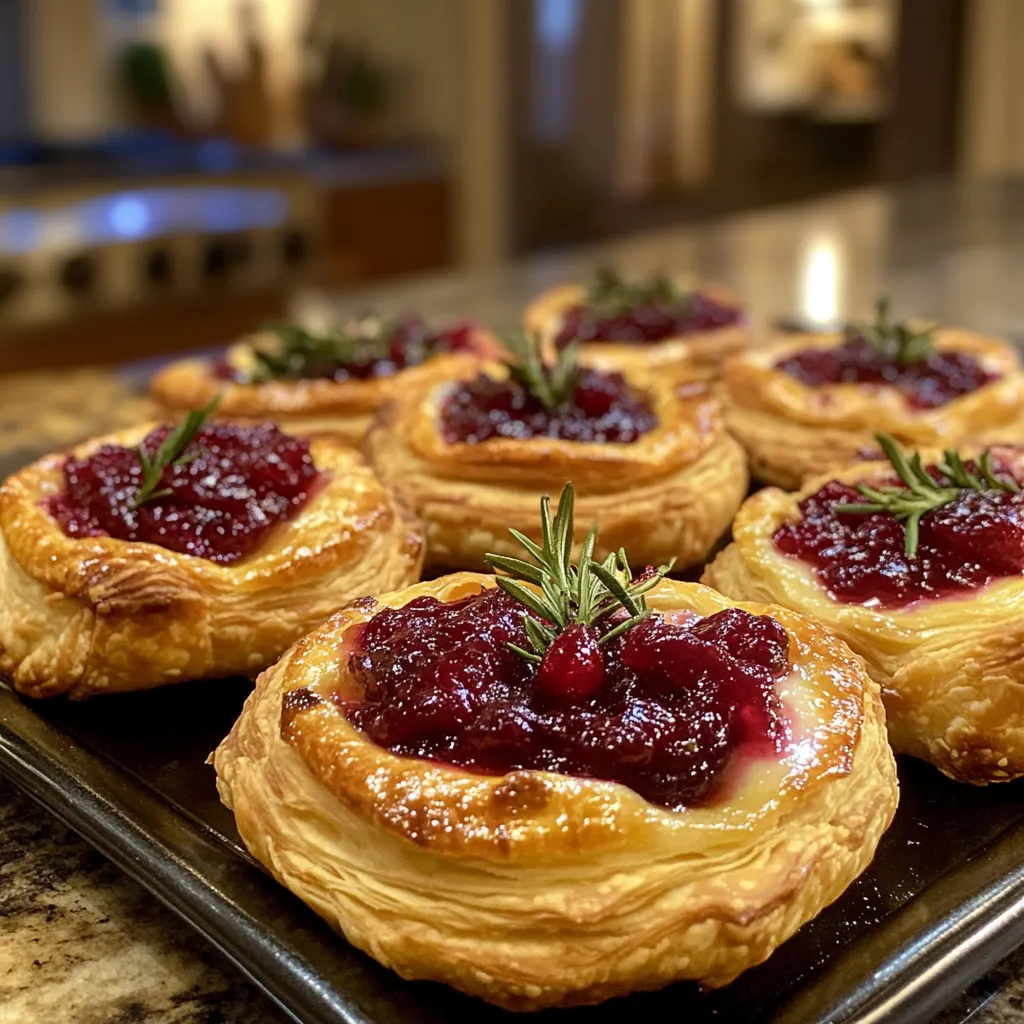 Cranberry Brie Bites: Your Easiest Appetizer!