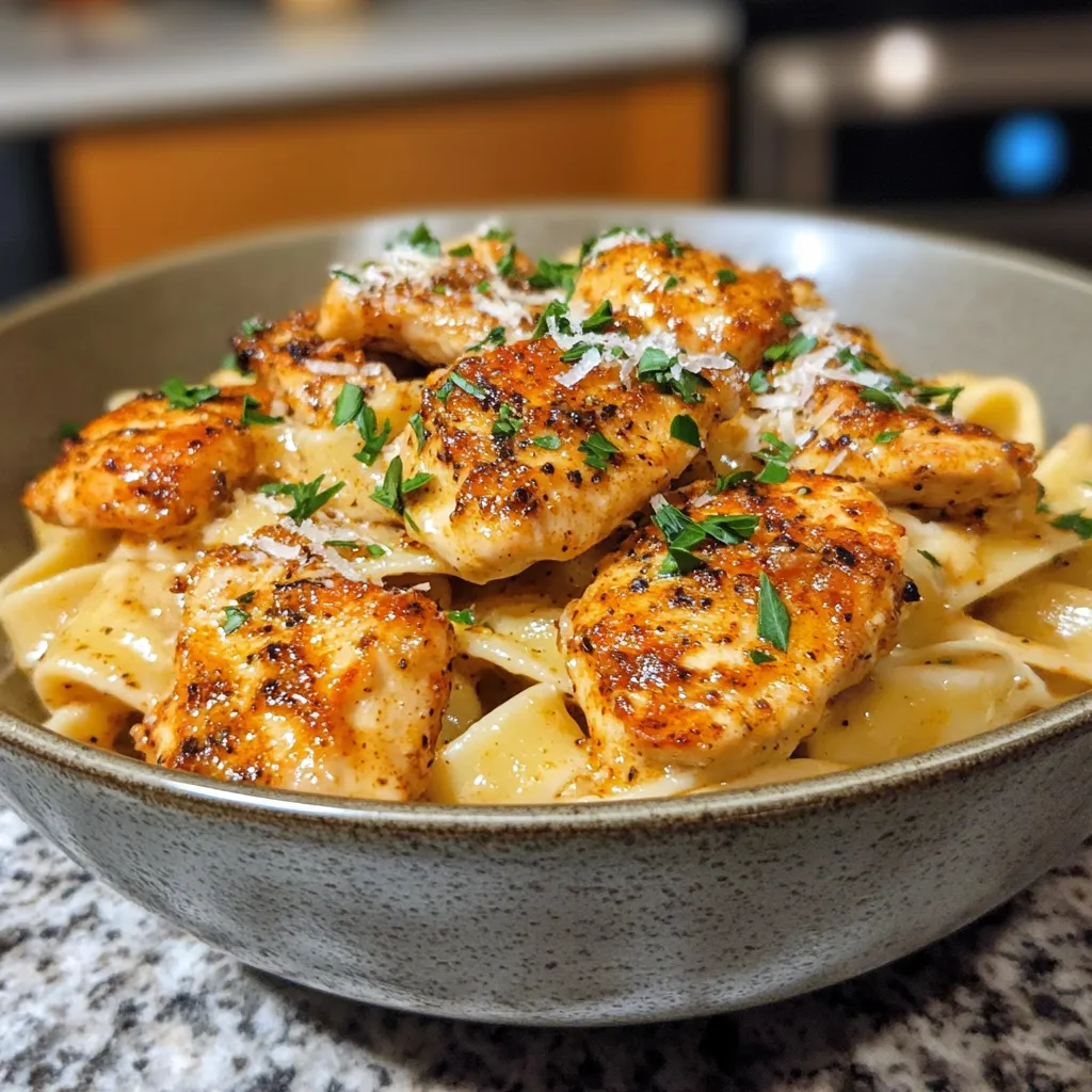 Creamy Cajun Chicken Pasta