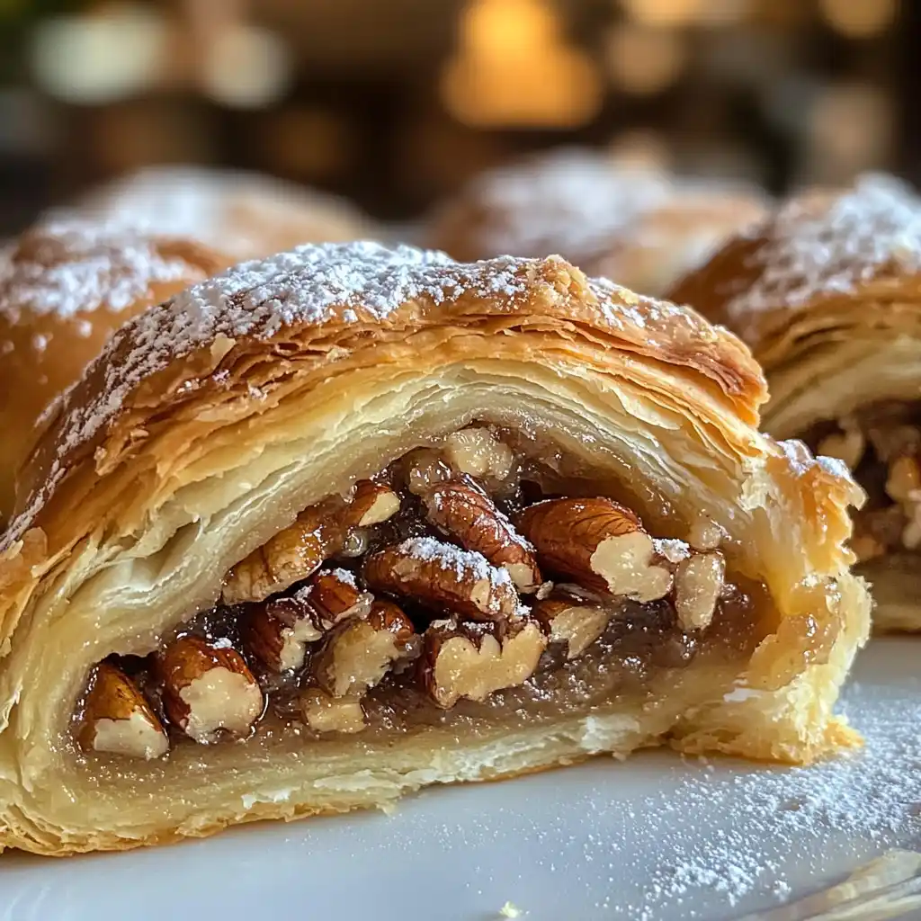 Delicious Pecan Pie Crescent Rolls