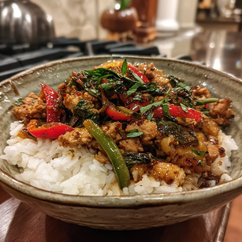 Dinner Thai Basil Chicken: Your Easy Recipe