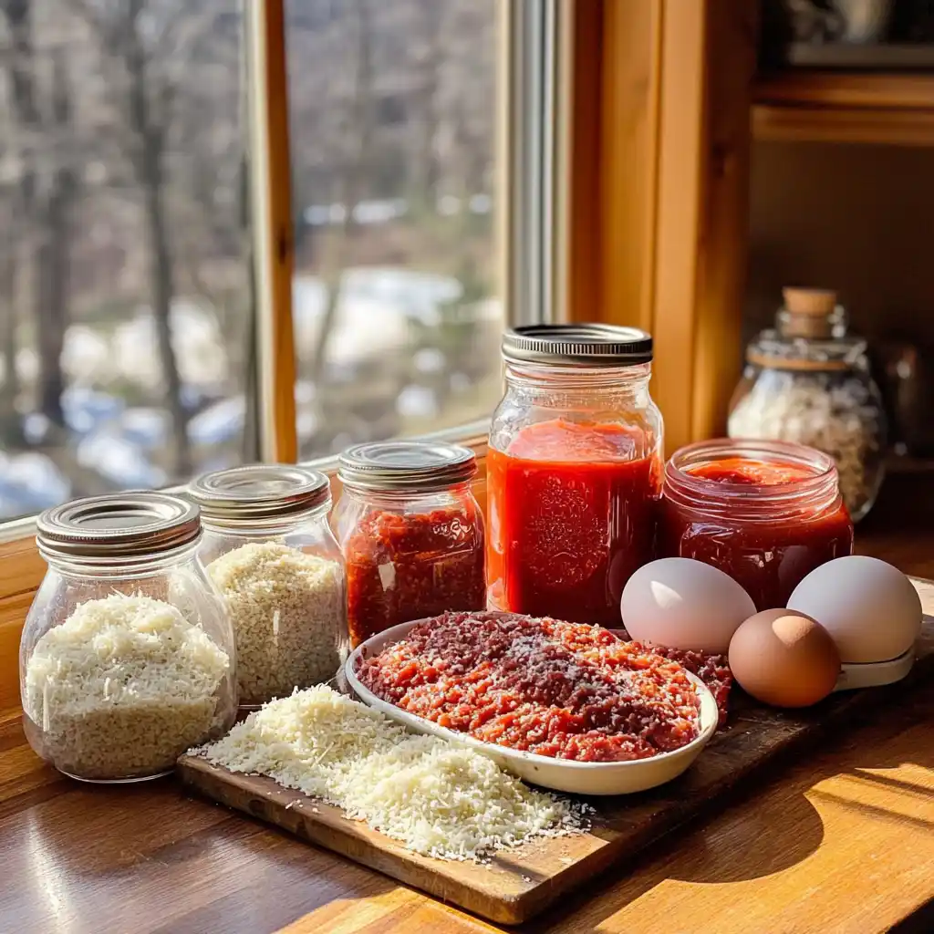 Dump and Bake Meatball Casserole