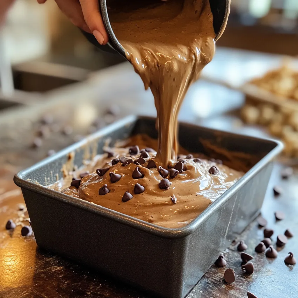 Easy Chocolate Chip Banana Bread
