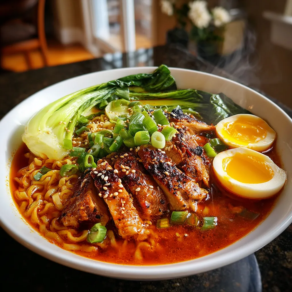 Fiery Chicken Ramen