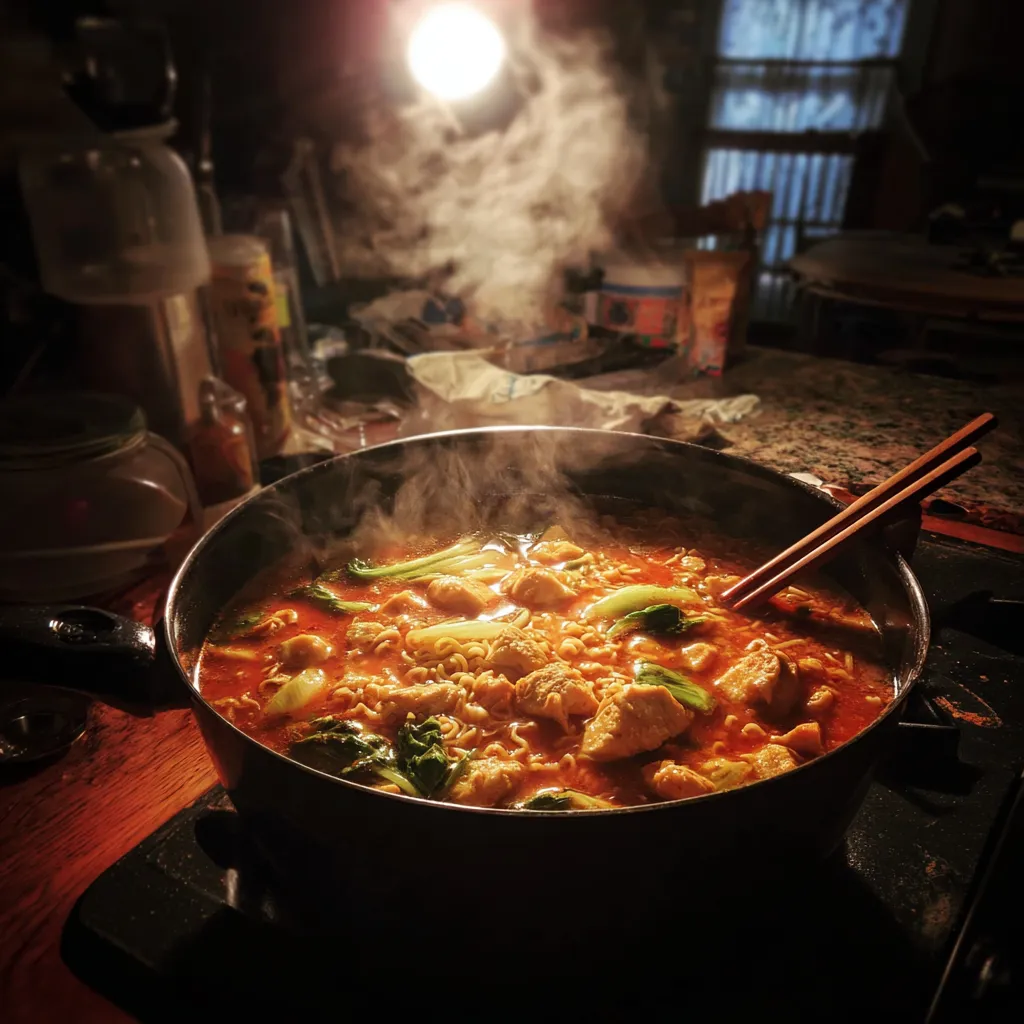 Fiery Chicken Ramen