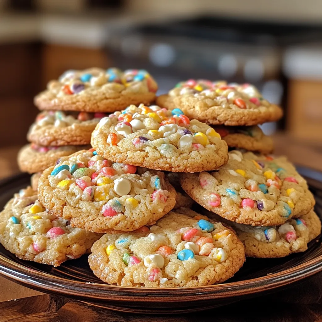 Fruity Pebbles Cookies