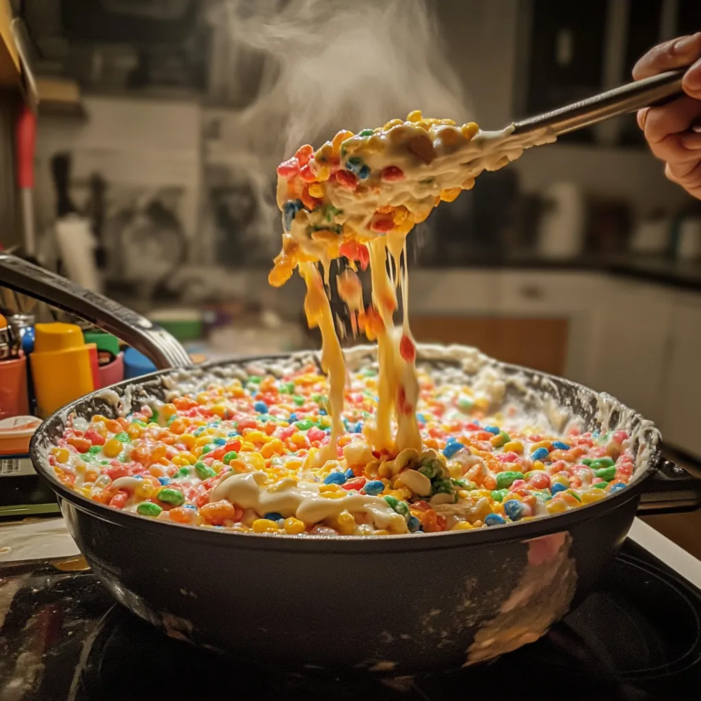 Fruity Pebbles Rice Crispy Treats