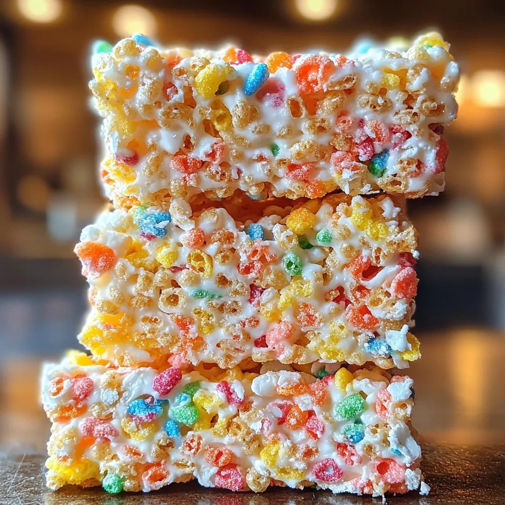 Fruity Pebbles Rice Crispy Treats: Taste Magic!