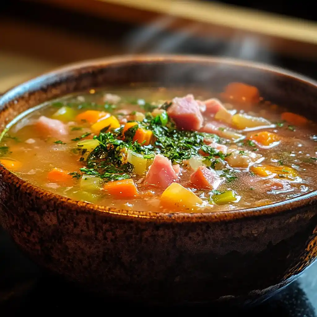 Ham hock soup