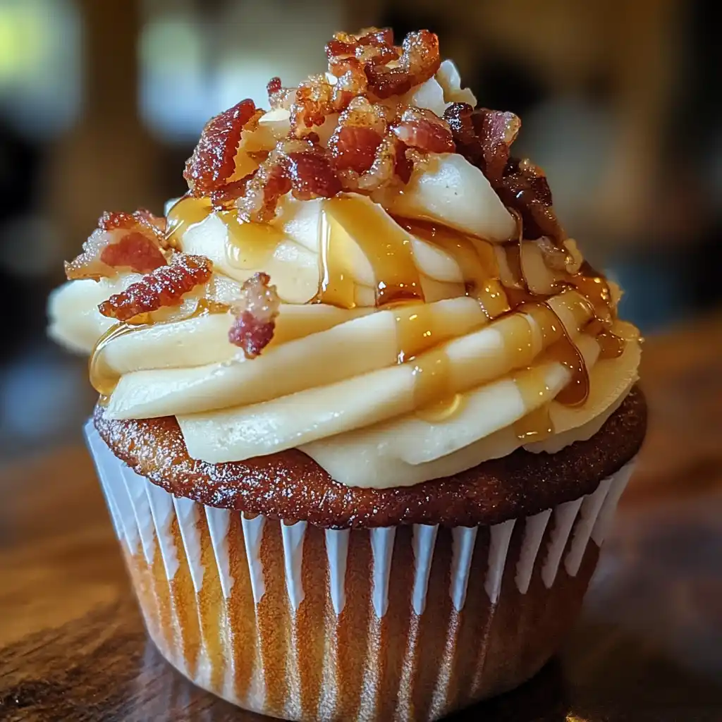 Maple Bacon Cupcakes
