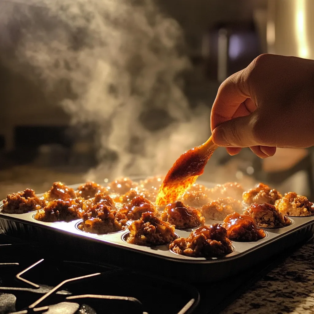 Mini Meatloaf Muffins 