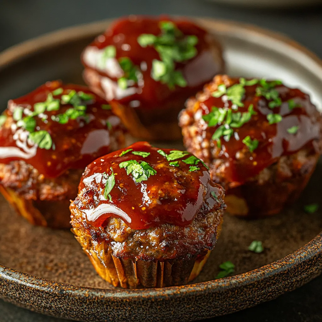 Mini Meatloaf Muffins: Quick & Tasty Bites!
