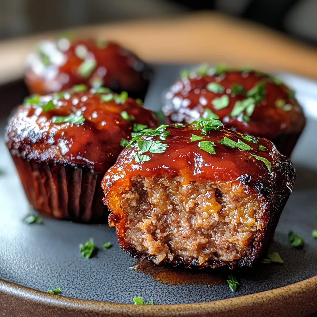 Mini Meatloaf Muffins 