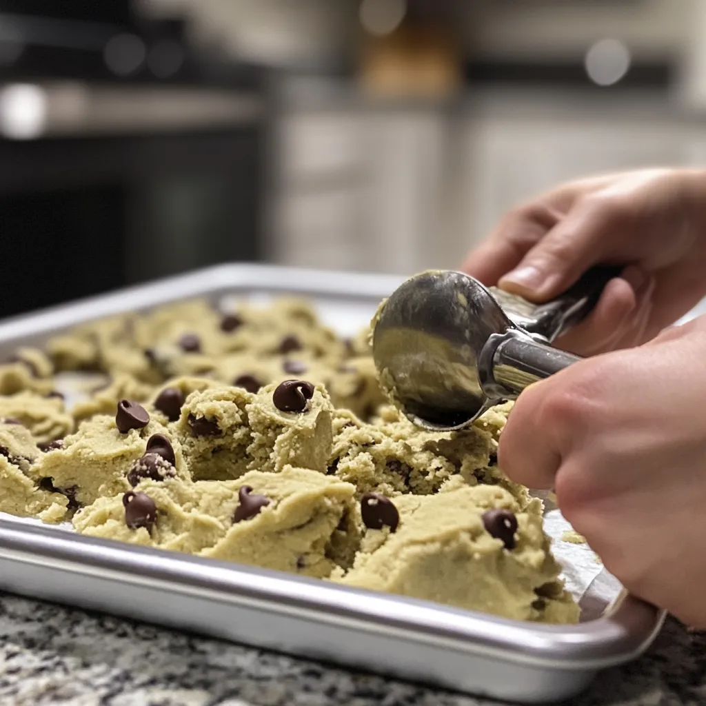 Mint Chocolate Chip Cookies