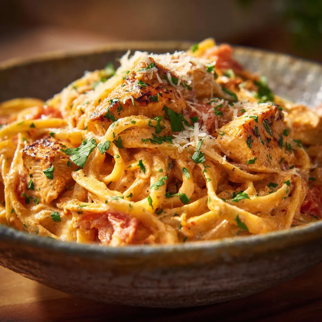One Pot Cajun Chicken Pasta