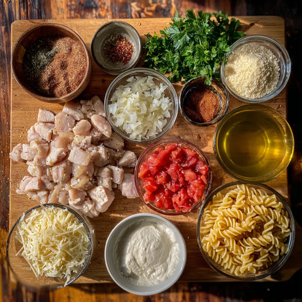 One Pot Cajun Chicken Pasta