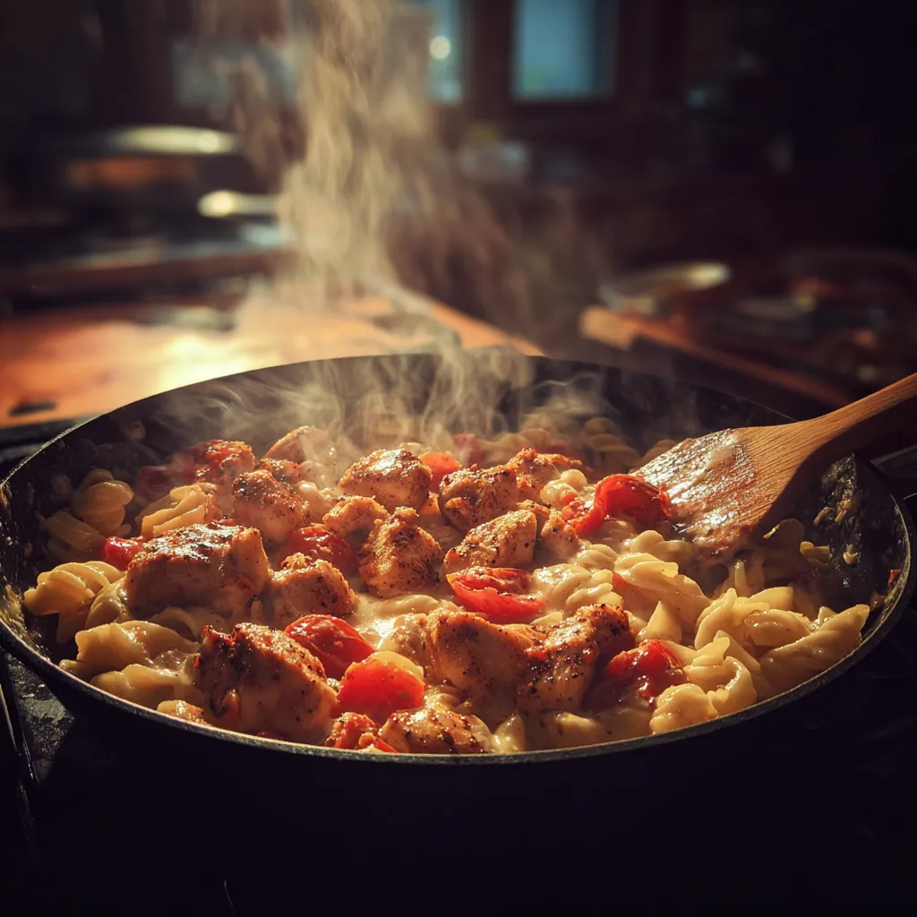 One Pot Cajun Chicken Pasta