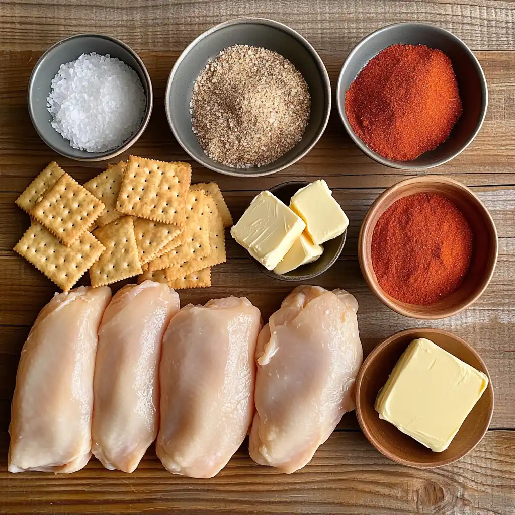 Ritz Cracker Chicken