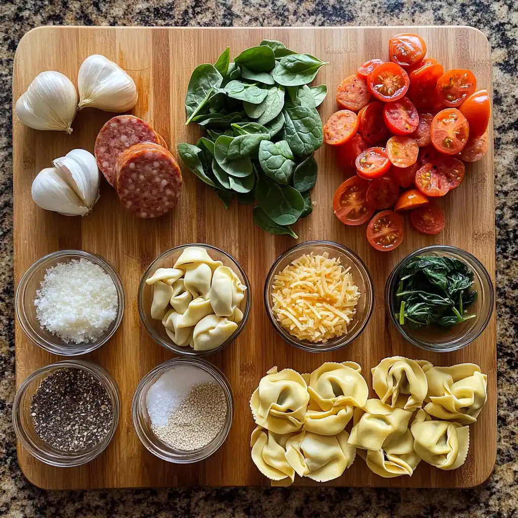 Sausage Tortellini Soup