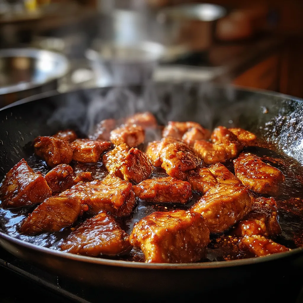 Spicy Maple Chicken and Coconut Rice
