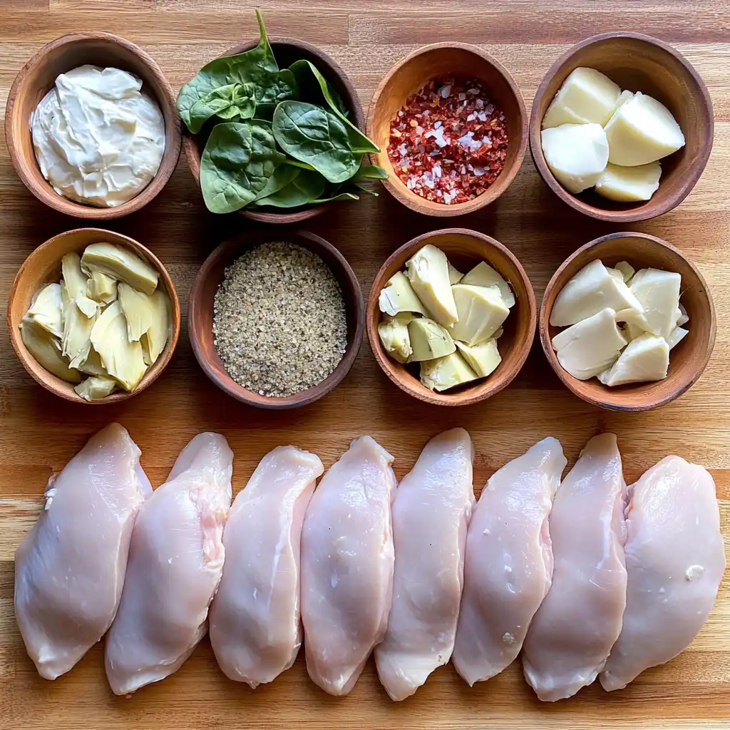 Spinach Artichoke Chicken