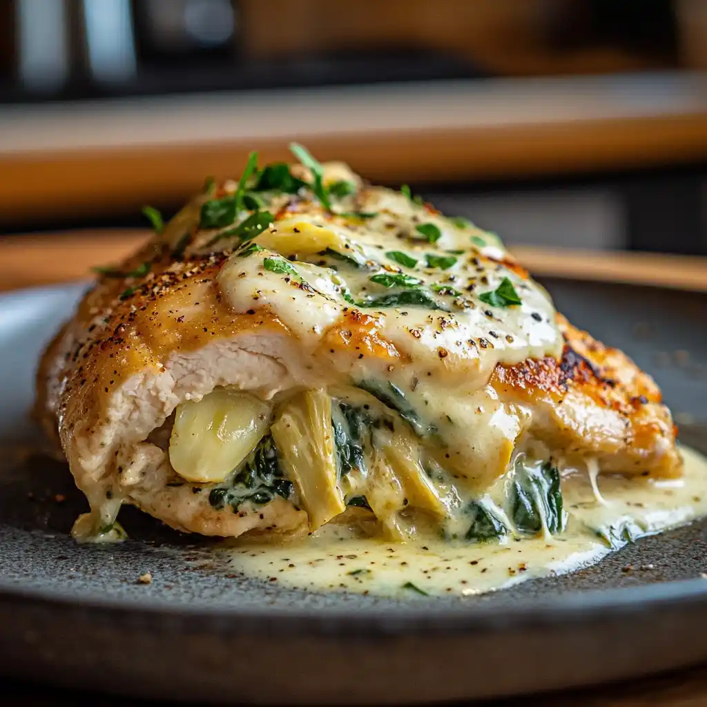 Spinach Artichoke Chicken