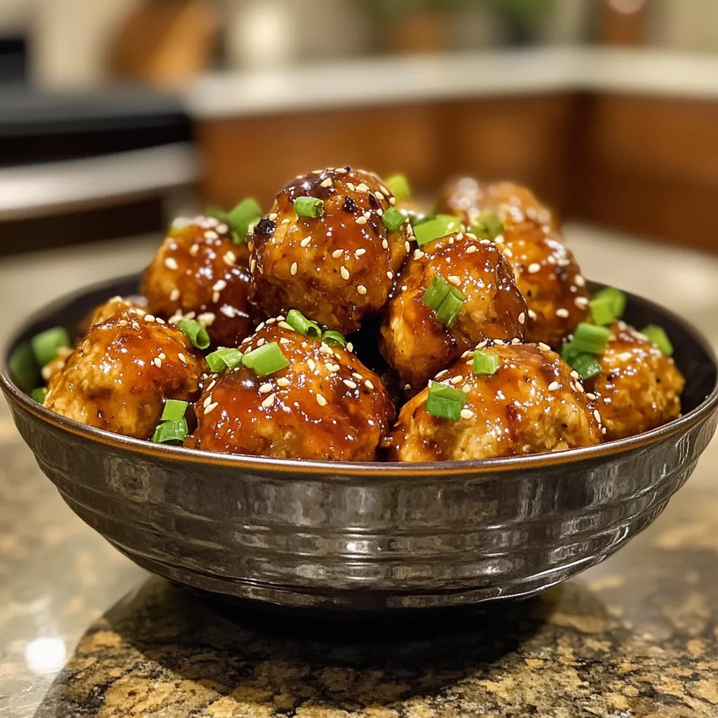 Teriyaki Chicken Meatballs: Easy & Delicious Recipe
