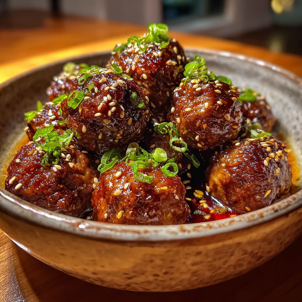 Teriyaki Meatball Magic
