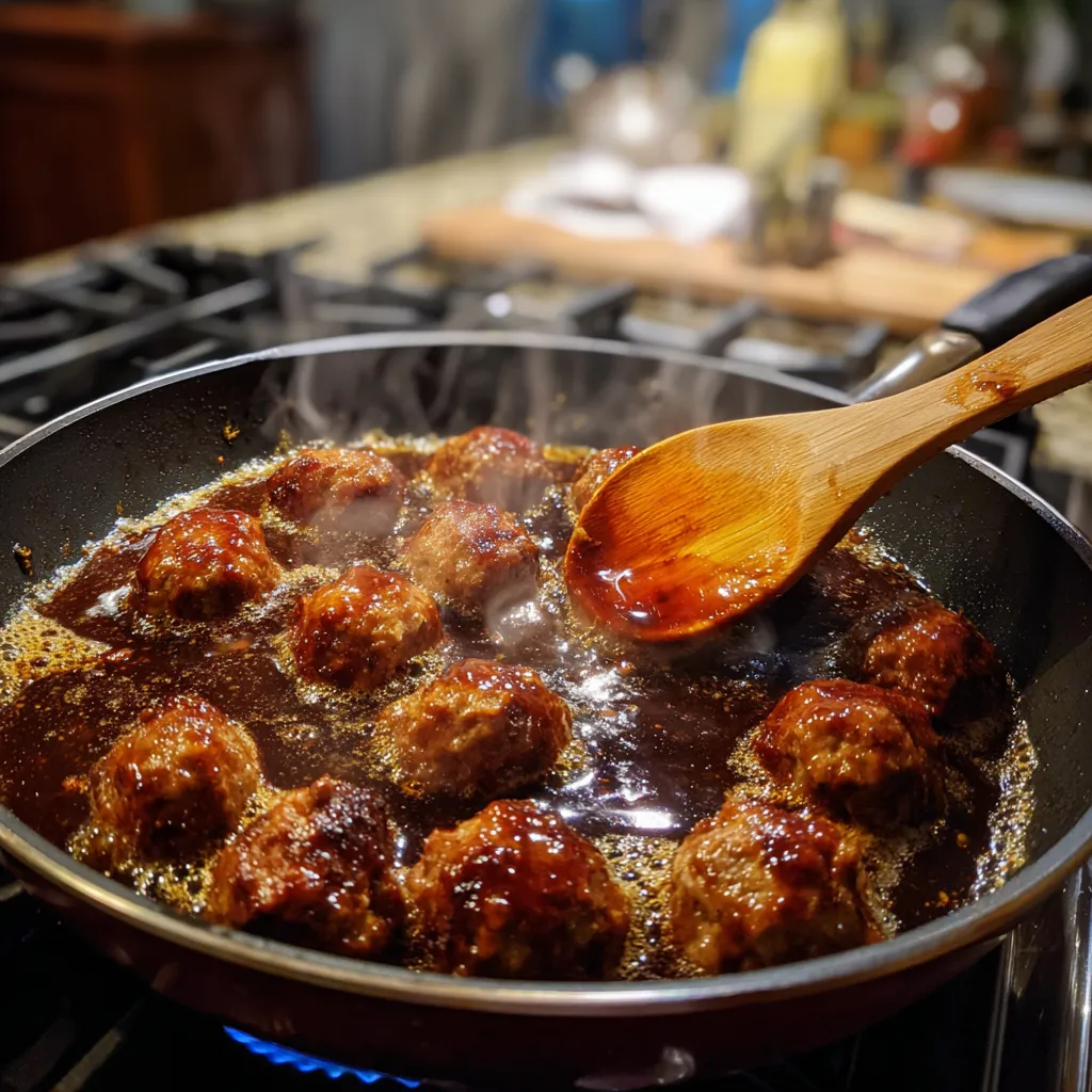 Teriyaki Meatball Magic