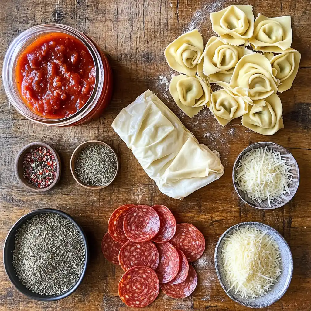 Tortellini Pepperoni Pizza