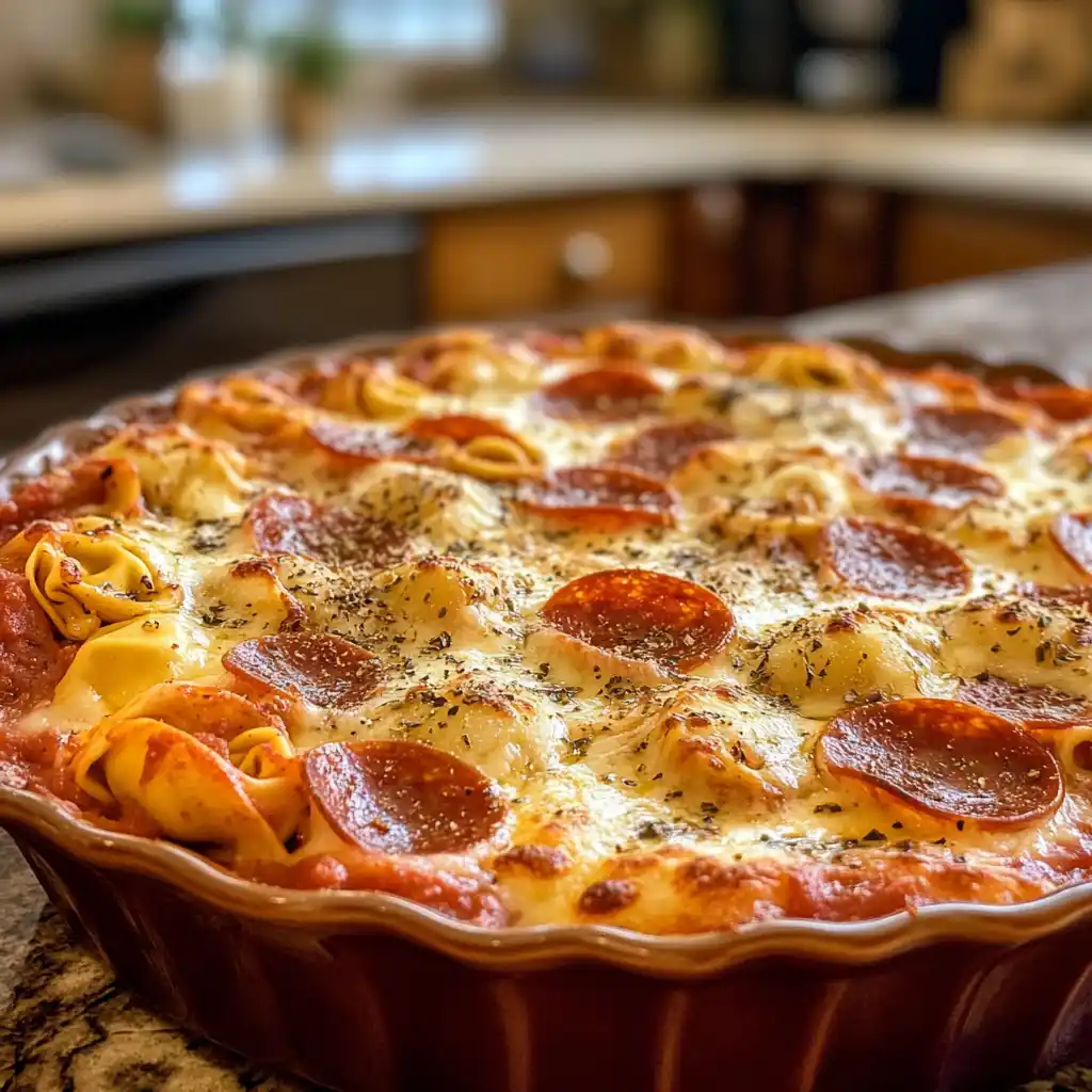 Tortellini Pepperoni Pizza