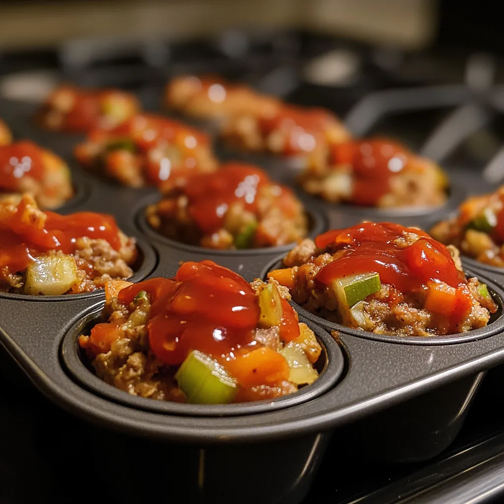 Turkey Meatloaf Muffins