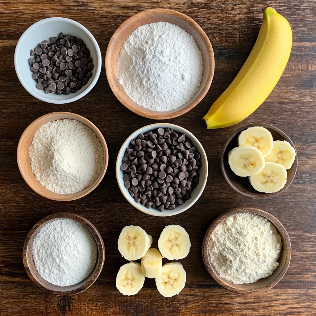 Chocolate Chip Banana Bread Muffins