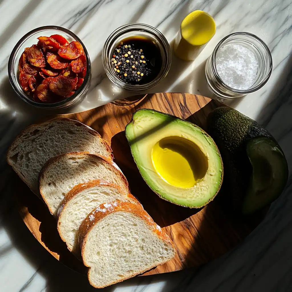 Avocado and Chorizo Toast Recipe