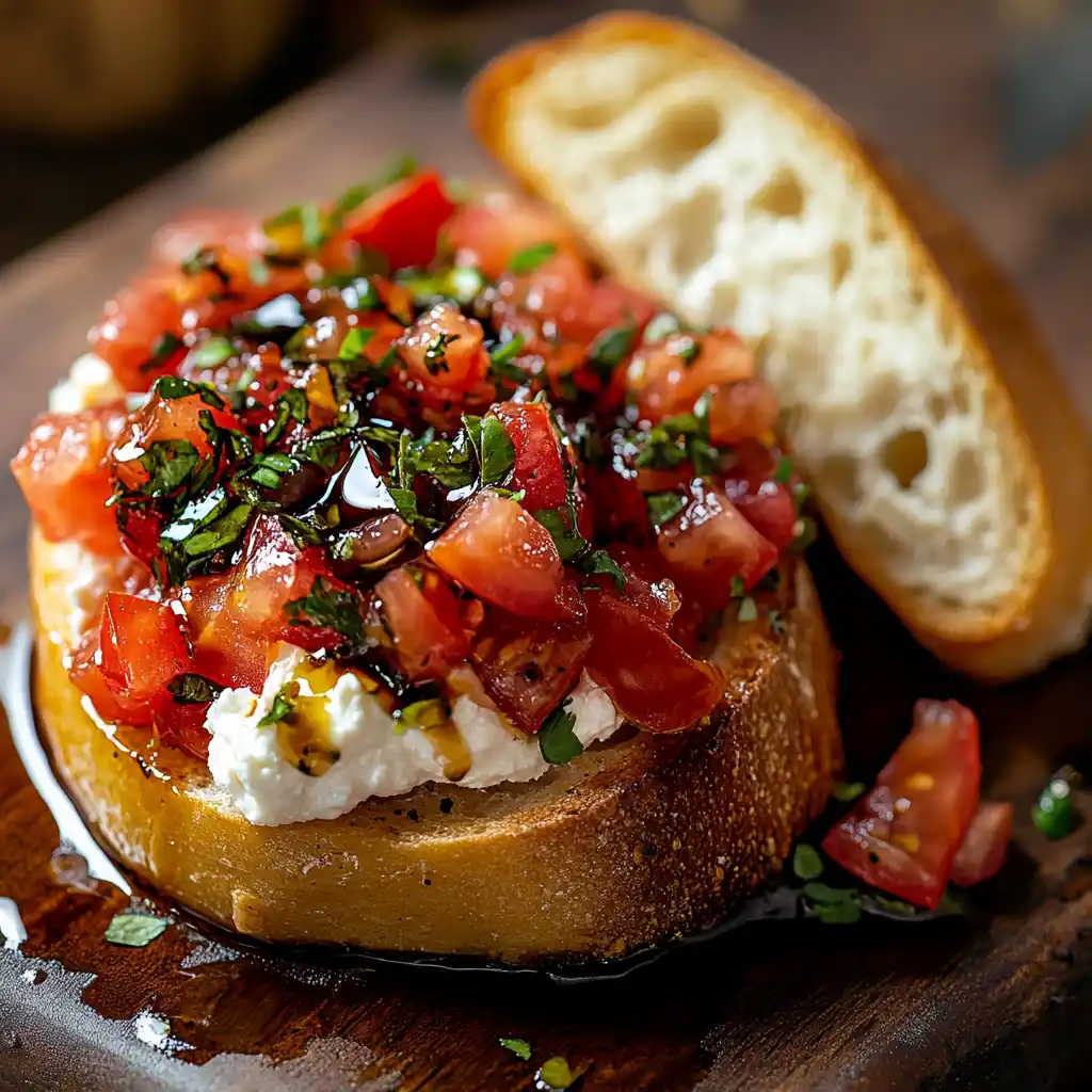 Baked Goat Cheese Bruschetta Dip: Your New Favorite Appetizer!