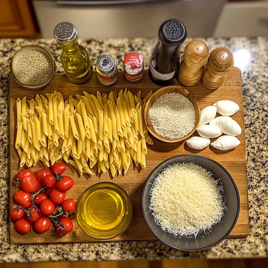 Baked Penne Pasta With Mozzarella