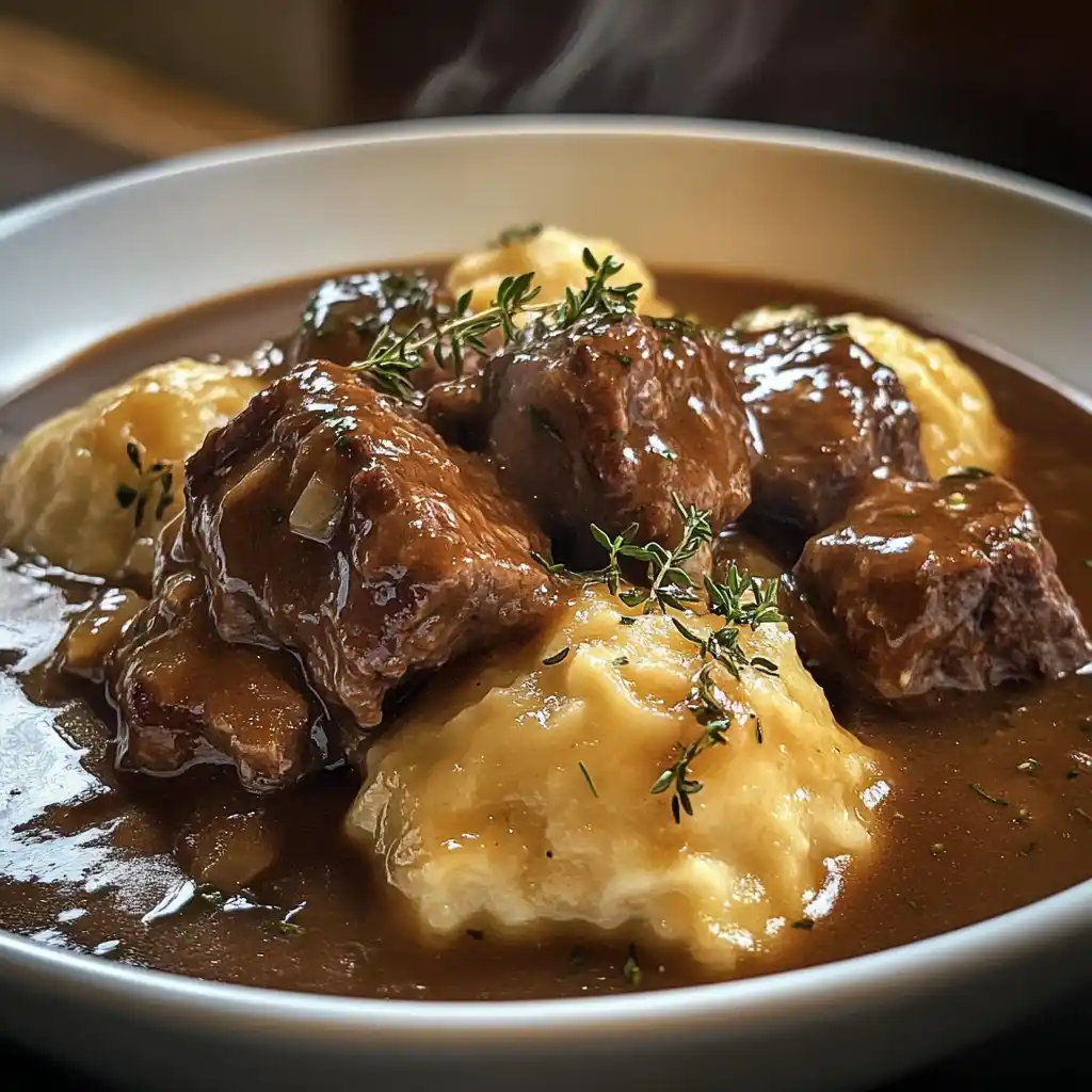 Beef Stew And Dumplings