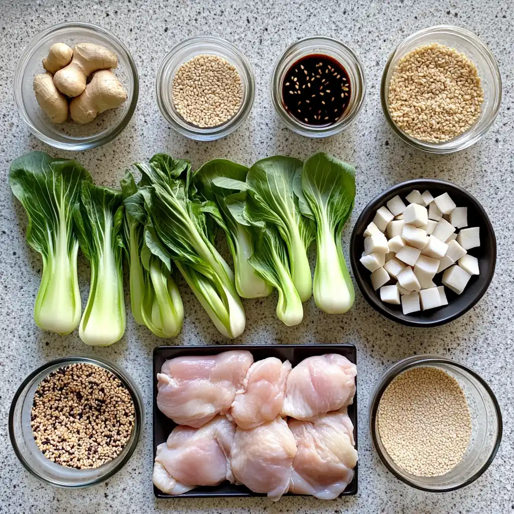 Bok Choy Chicken Soup