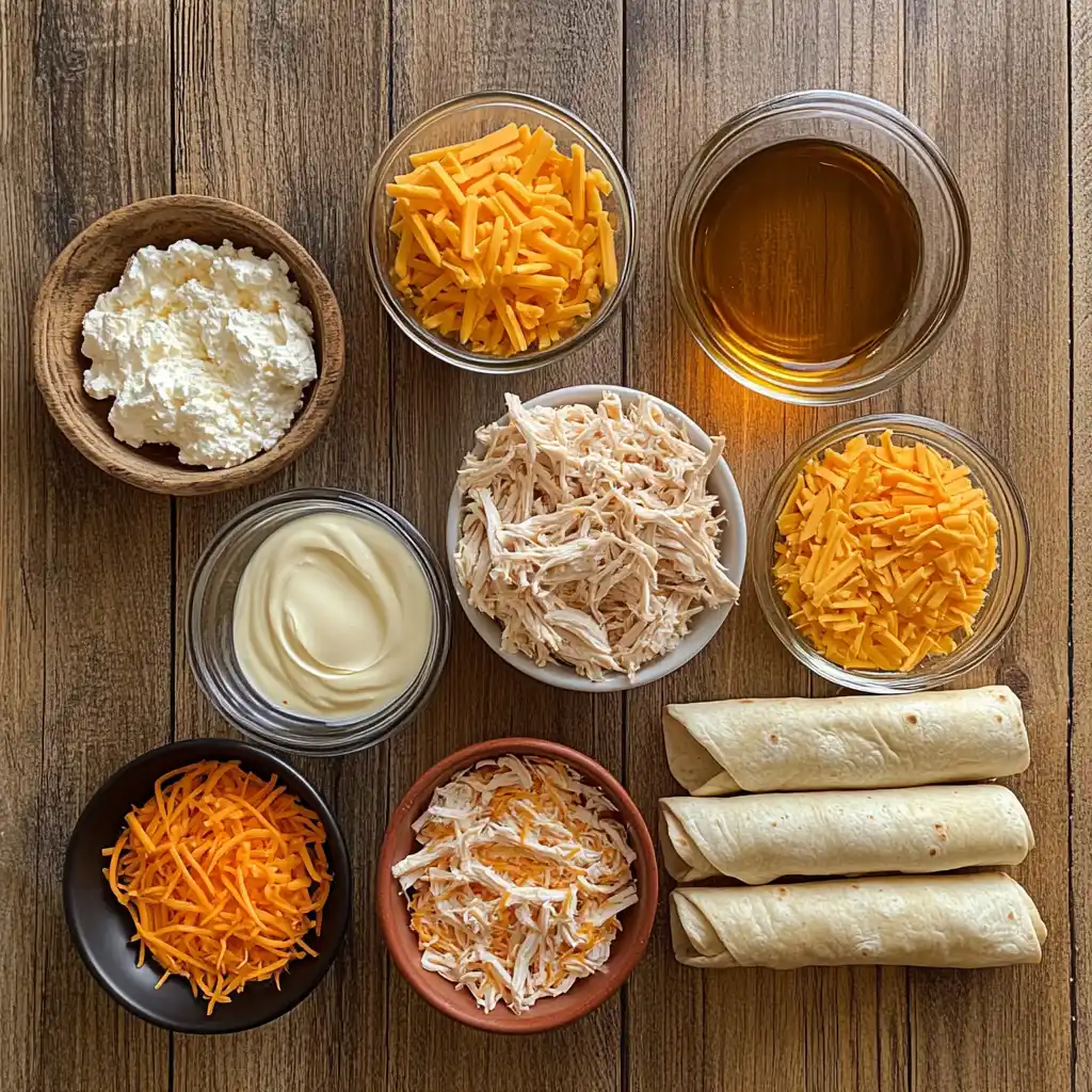 Buffalo Chicken Taquitos