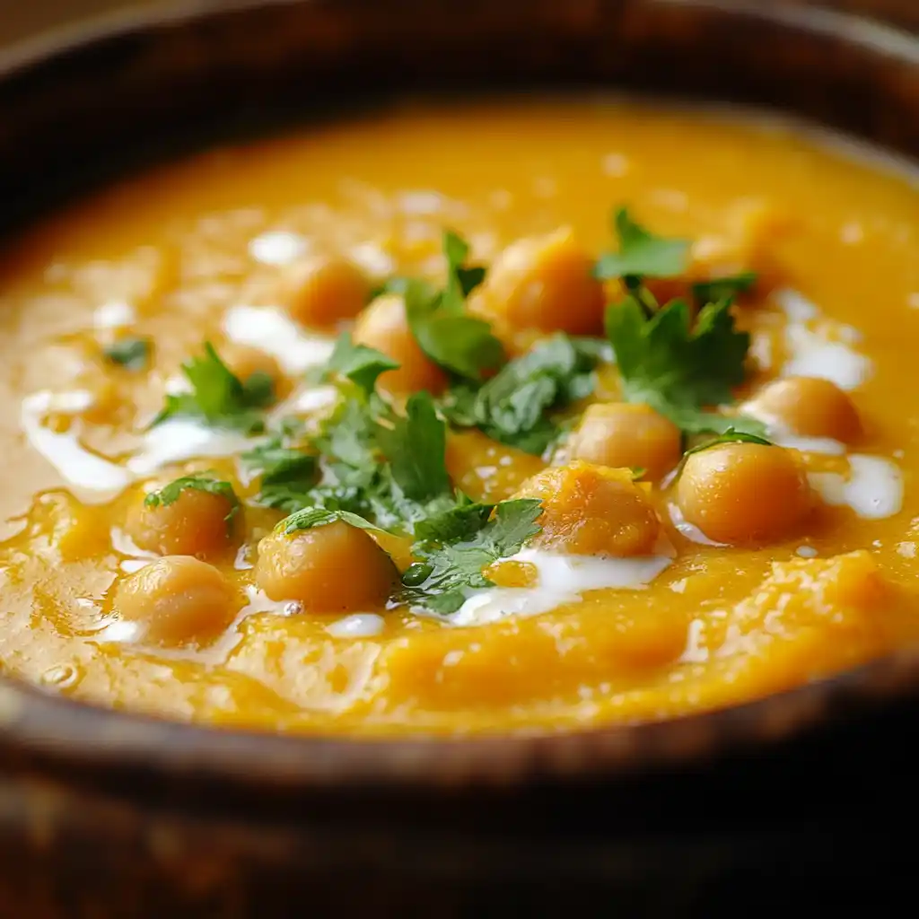 Butternut Squash And Chickpea Soup