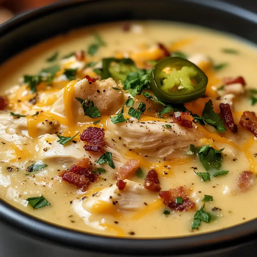 Chicken Jalapeno Popper Soup