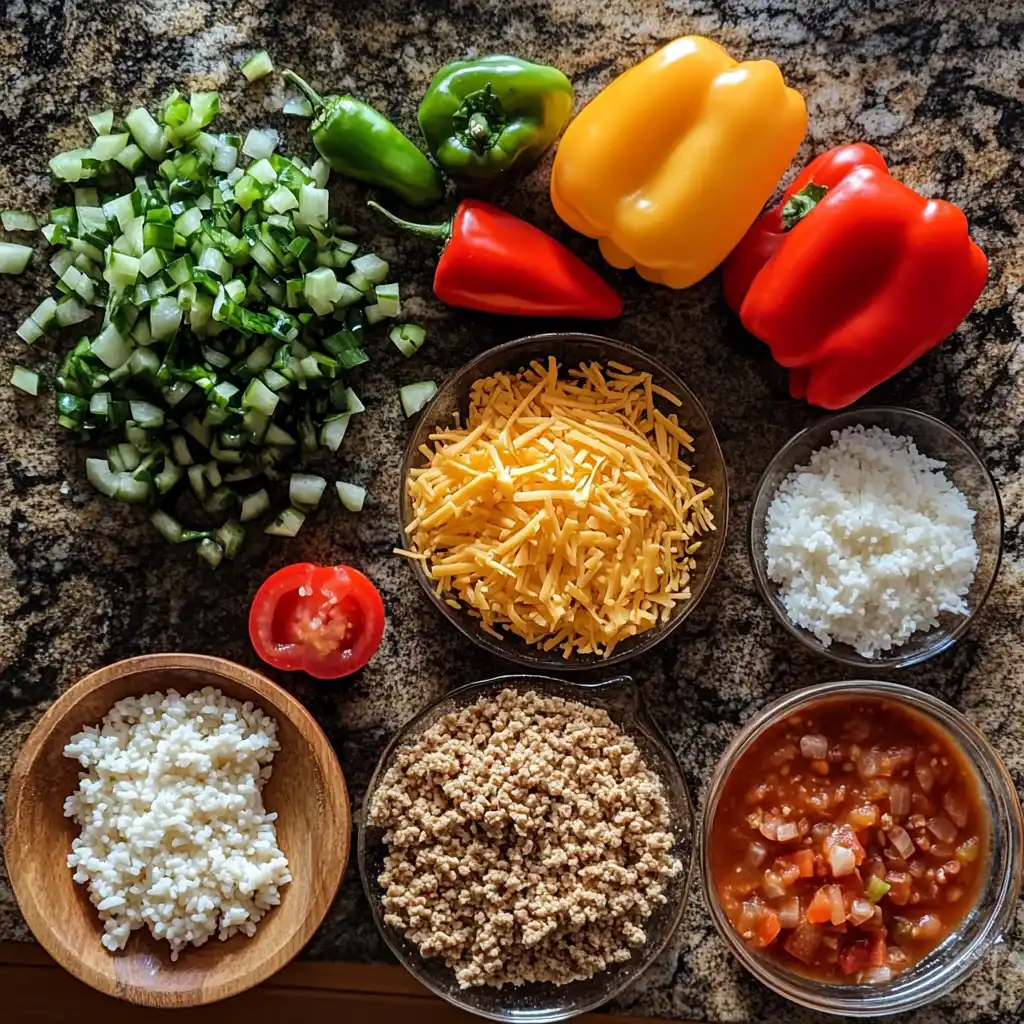 Chicken Stuffed Peppers