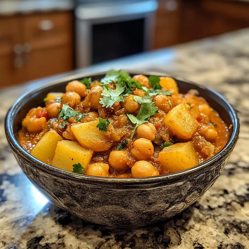Chickpea Potato Curry Recipe: Quick & Easy Recipe!
